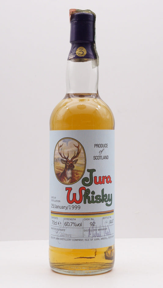 JURA - SINGLE MALT - OB - "MATTHEW FORREST COLLECTION SERIES - BLUE" CASK #92