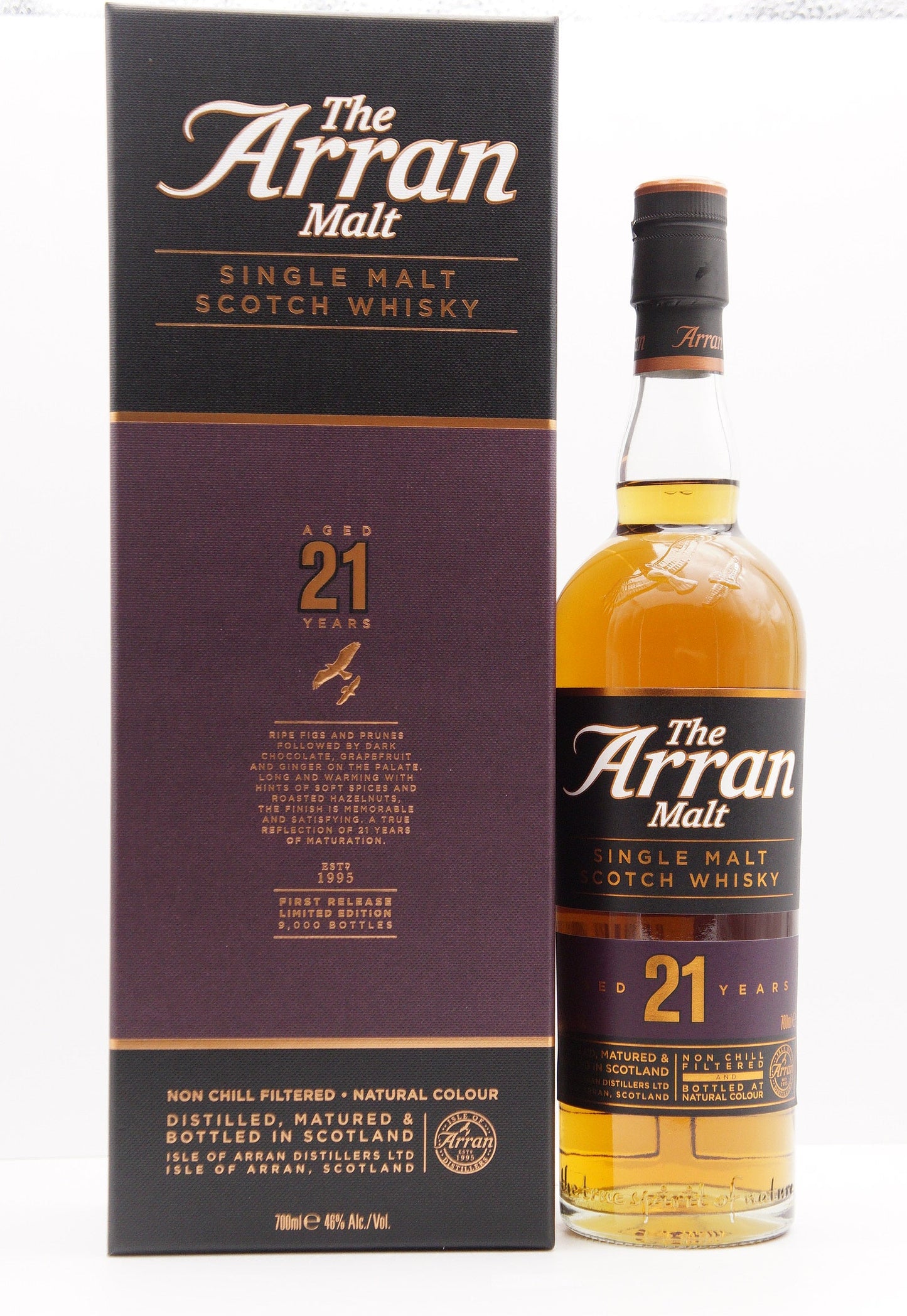 ARRAN - SINGLE MALT - OB - "21YO FIRST RELEASE 2018"