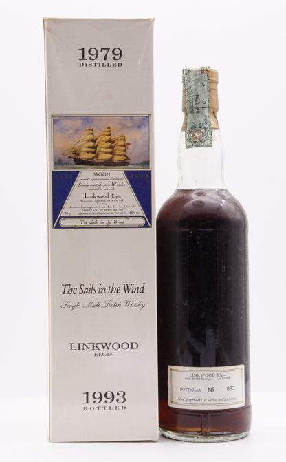 LINKWOOD - SINGLE MALT - IB - MOON IMPORT "SAILS IN THE WIND" BUTT #6097