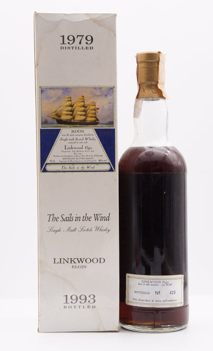 LINKWOOD - SINGLE MALT - IB - MOON IMPORT "SAILS IN THE WIND" BUTT #6097