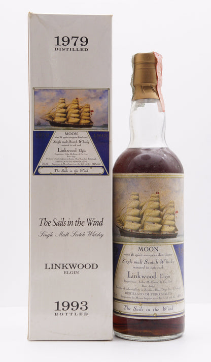 LINKWOOD - SINGLE MALT - IB - MOON IMPORT "SAILS IN THE WIND" BUTT #6097