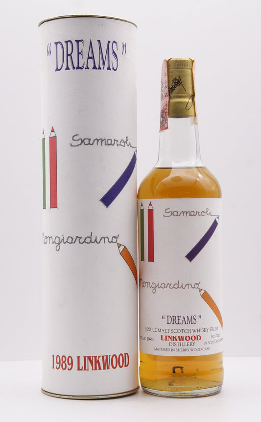 LINKWOOD - SINGLE MALT - IB - MOON IMPORT "MONGIARDINO DREAMS SERIES"