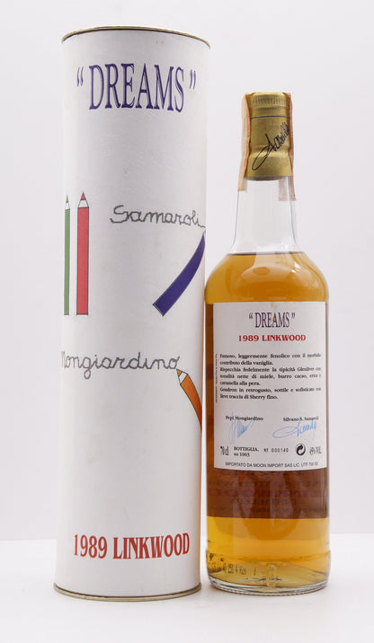 LINKWOOD - SINGLE MALT - IB - MOON IMPORT "MONGIARDINO DREAMS SERIES"