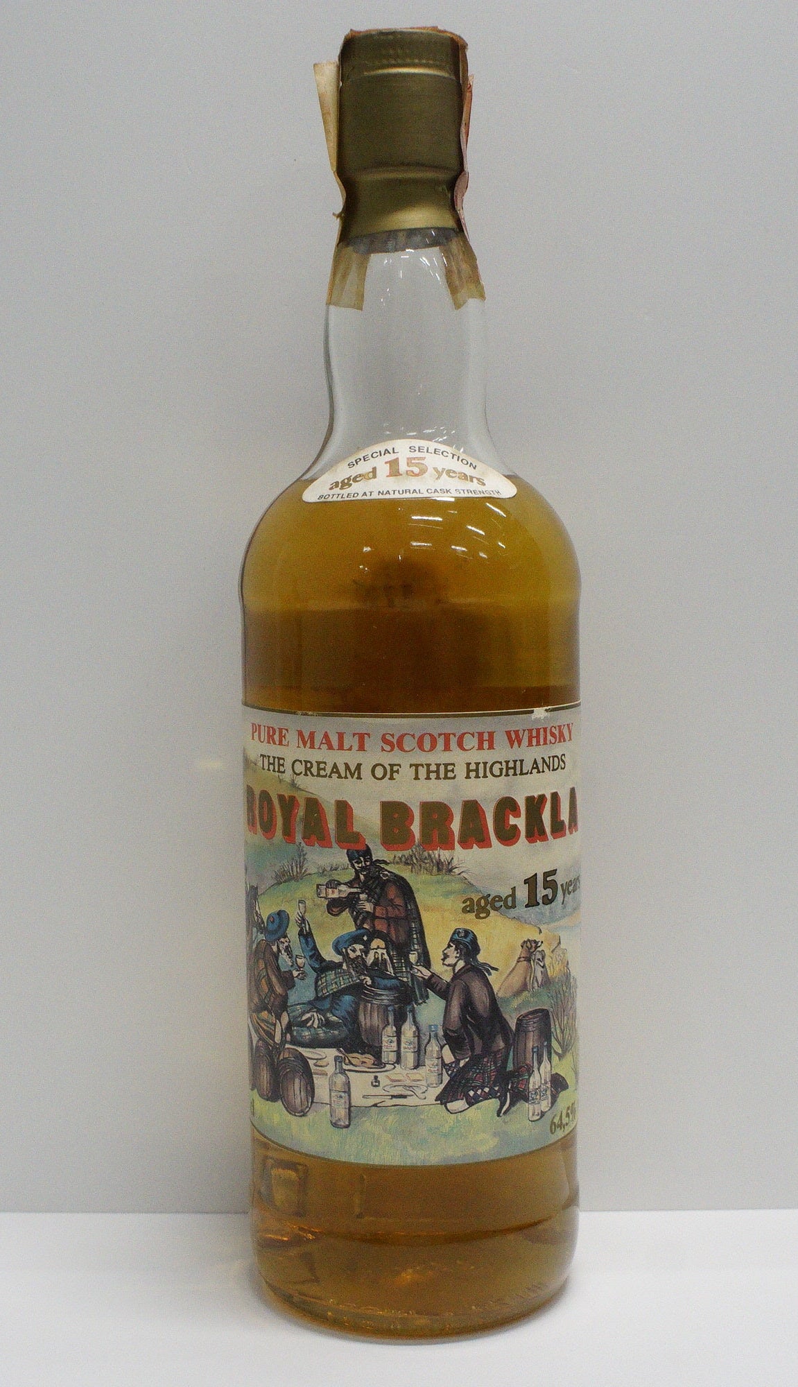 ROYAL BRACKLA - SINGLE MALT - IB - INTERTRADE "THE CREAM OF THE HIGHLANDS" (PICNIC LABEL)
