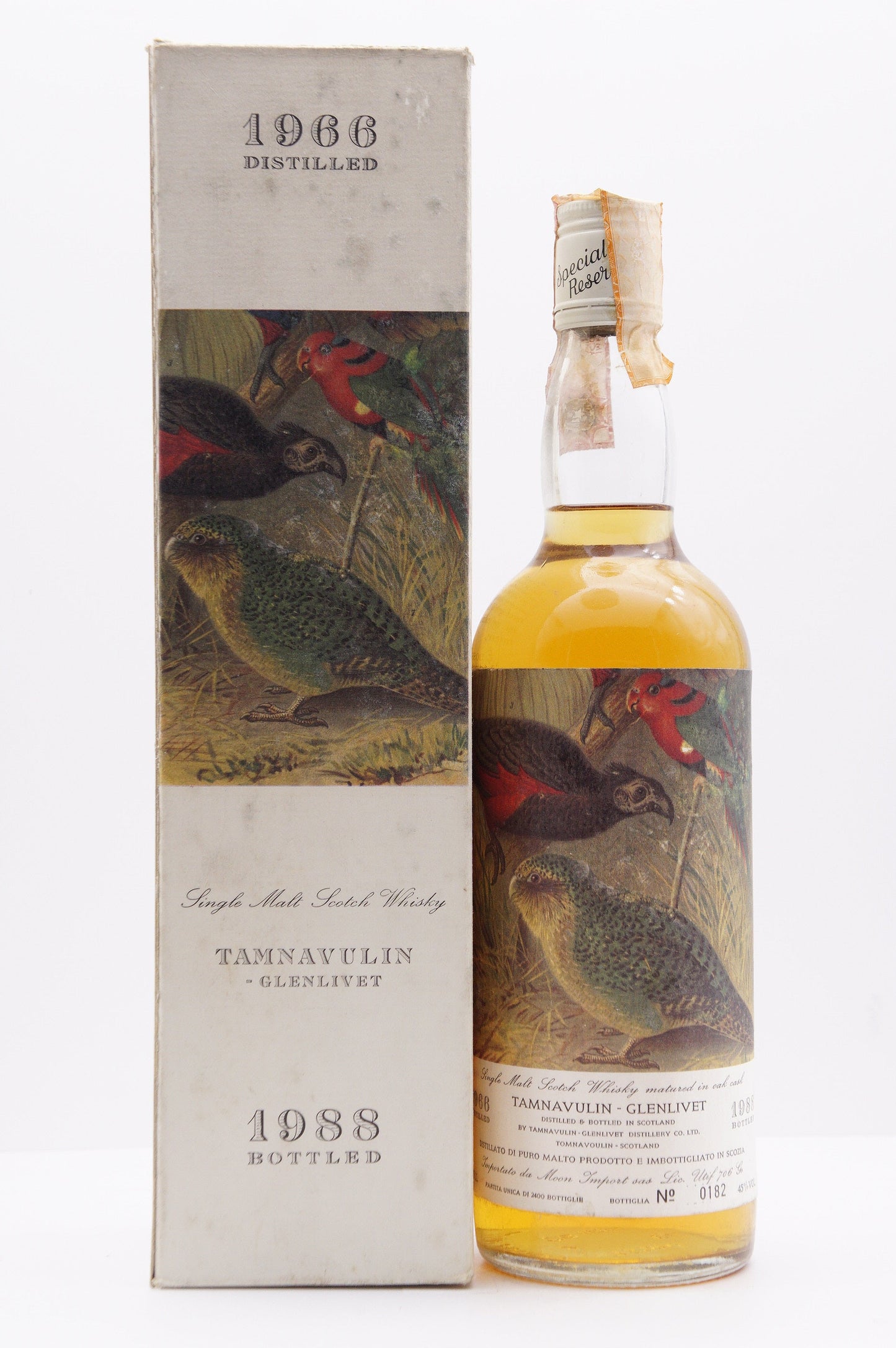 TAMNAVULIN-GLENLIVET - SINGLE MALT - IB - MOON IMPORT "THE BIRDS"