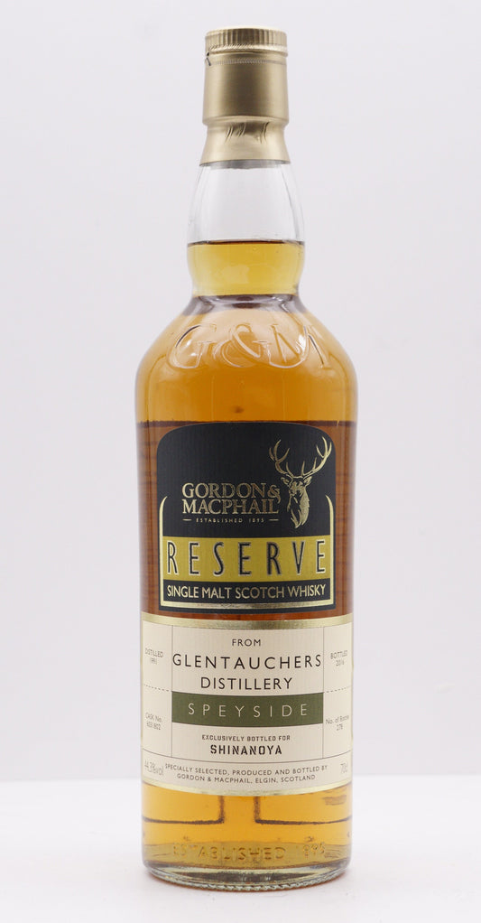 GLENTAUCHERS - SINGLE MALT - IB - "GORDON & MACPHAIL'S RESERVE SERIES" FOR SHINANOYA CASK# 6031802