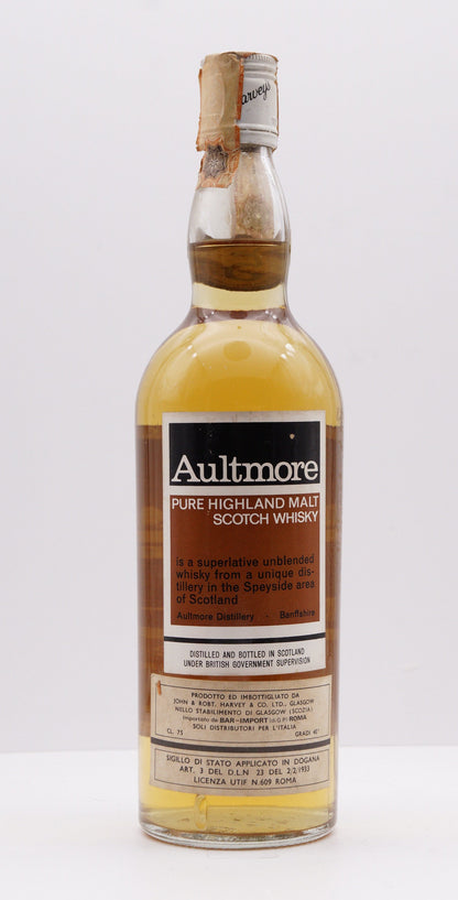 AULTMORE - SINGLE MALT - OB - "GOLD-BLACK-BROWN LABEL"