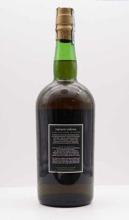AULTMORE - SINGLE MALT - IB - HIGH SPIRITS COLLECTION "LOCHS AND CASTLES OF SCOTLAND No. 6" CASK #2423 MAGNUM