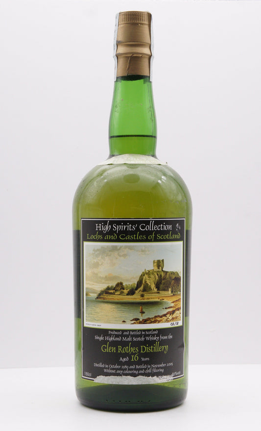 GLENROTHES - SINGLE MALT - IB - HIGH SPIRITS COLLECTION "LOCHS & CASTLES OF SCOTLAND NO. 12" CASK #18144 MAGNUM