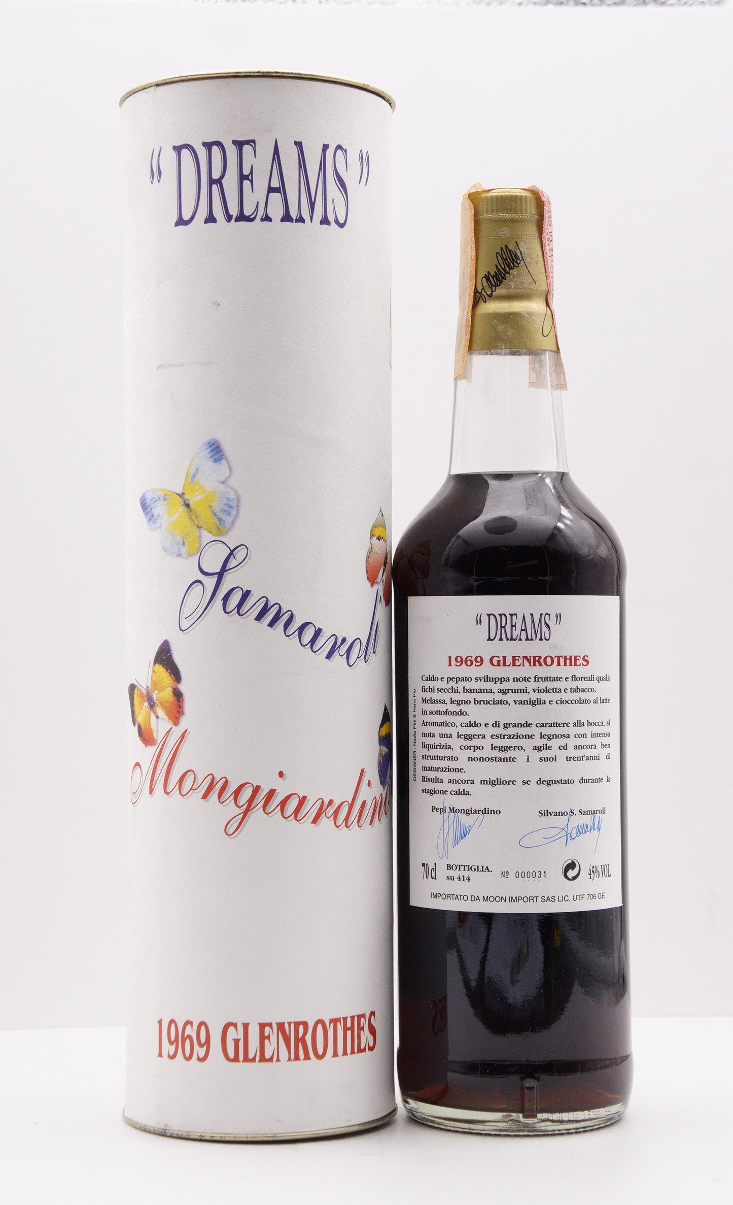 GLENROTHES - SINGLE MALT - IB - MOON IMPORT "MONGIARDINO DREAMS SERIES"