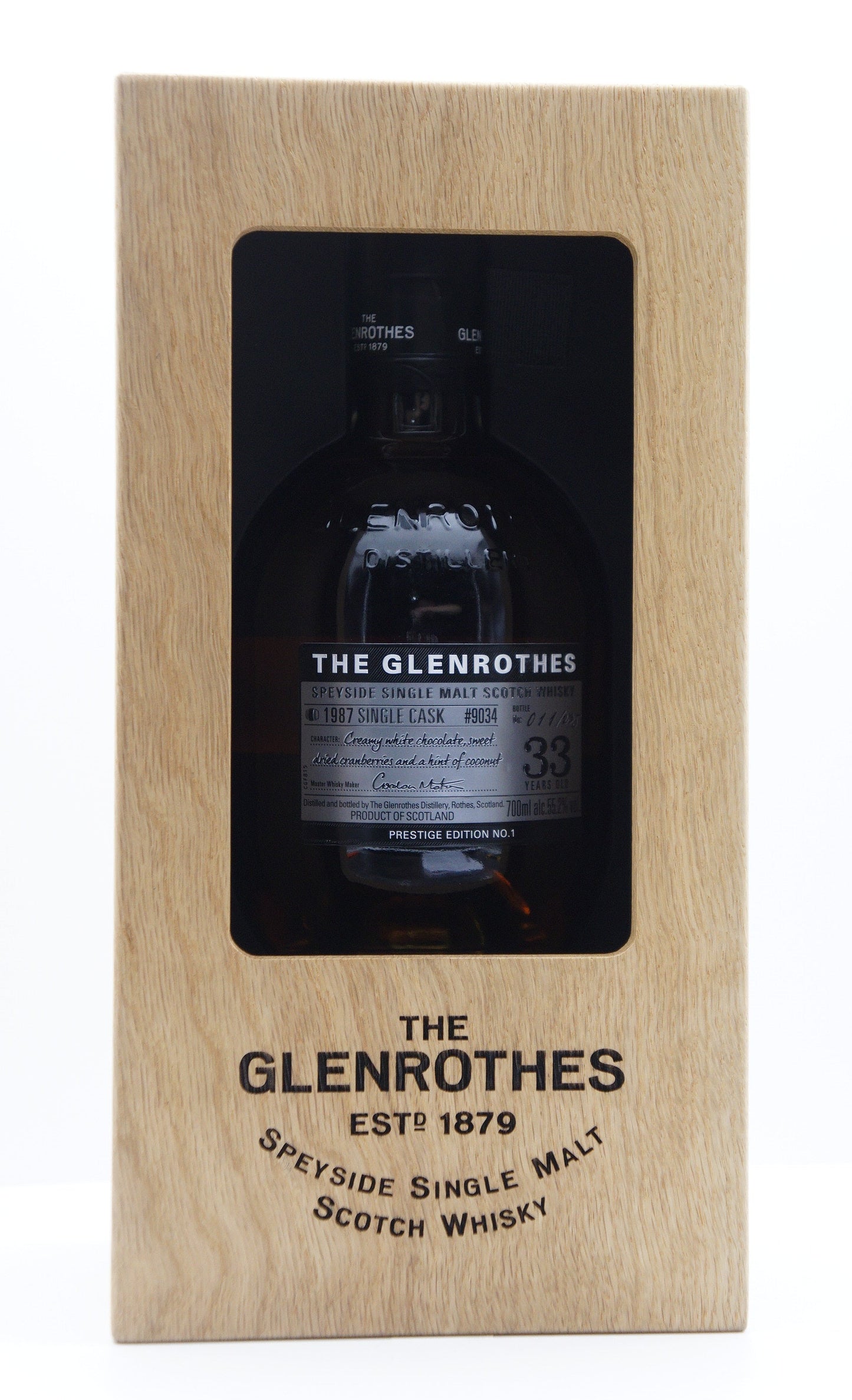 GLENROTHES - SINGLE MALT - OB - CASK #9034 (PRESTIGE EDITION NO.1, HONG KONG MARKET EXCLUSIVE))