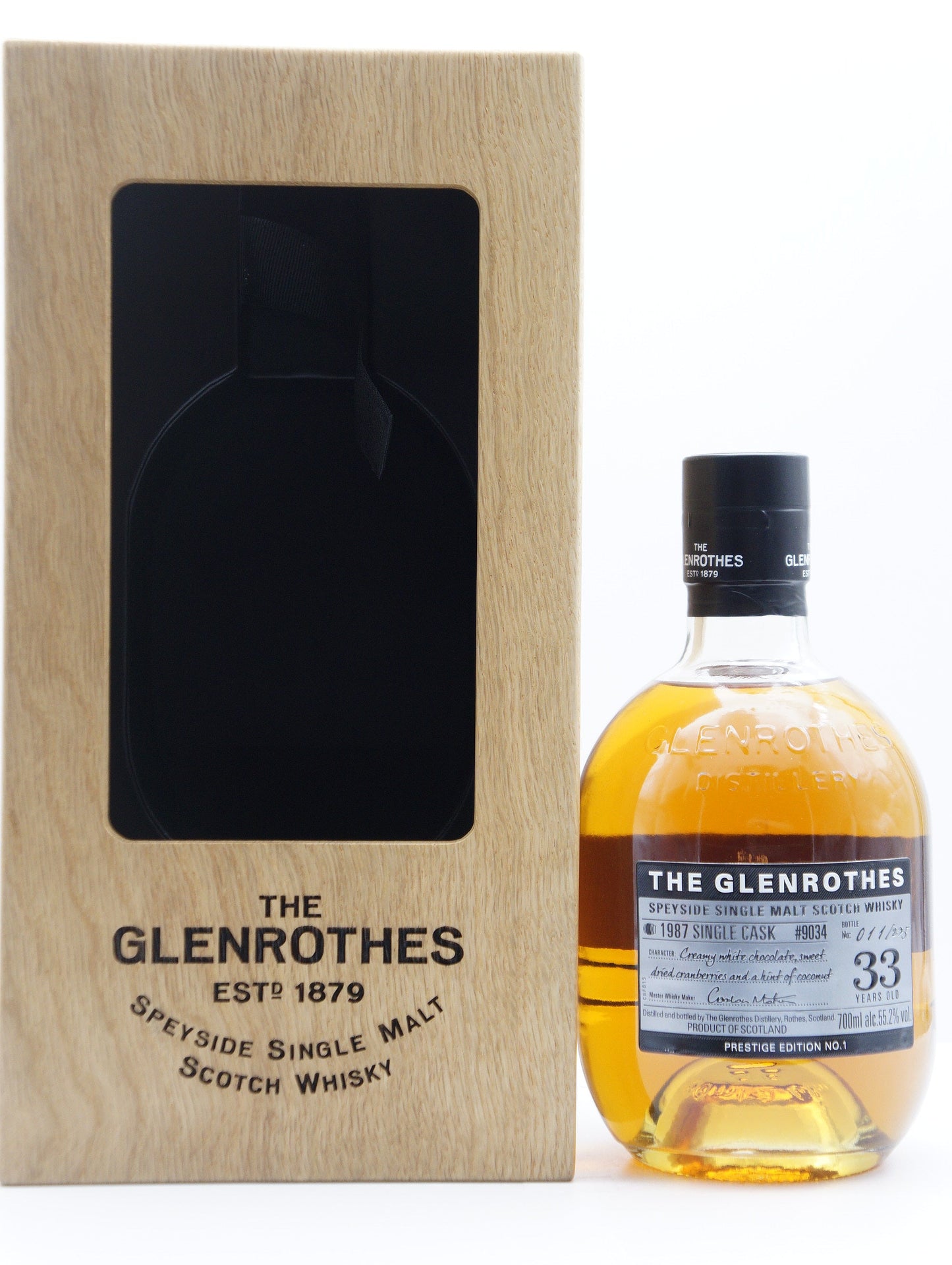 GLENROTHES - SINGLE MALT - OB - CASK #9034 (PRESTIGE EDITION NO.1, HONG KONG MARKET EXCLUSIVE))