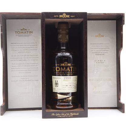 TOMATIN - SINGLE MALT - OB - FOR SHINANOYA - CASK #16367