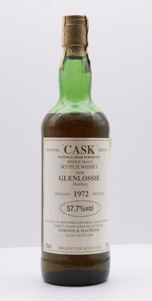 GLENLOSSIE - SINGLE MALT - IB - GORDON & MACPHAIL (G&M) "ORIGINAL CASK NATURAL HIGH STRENGTH"