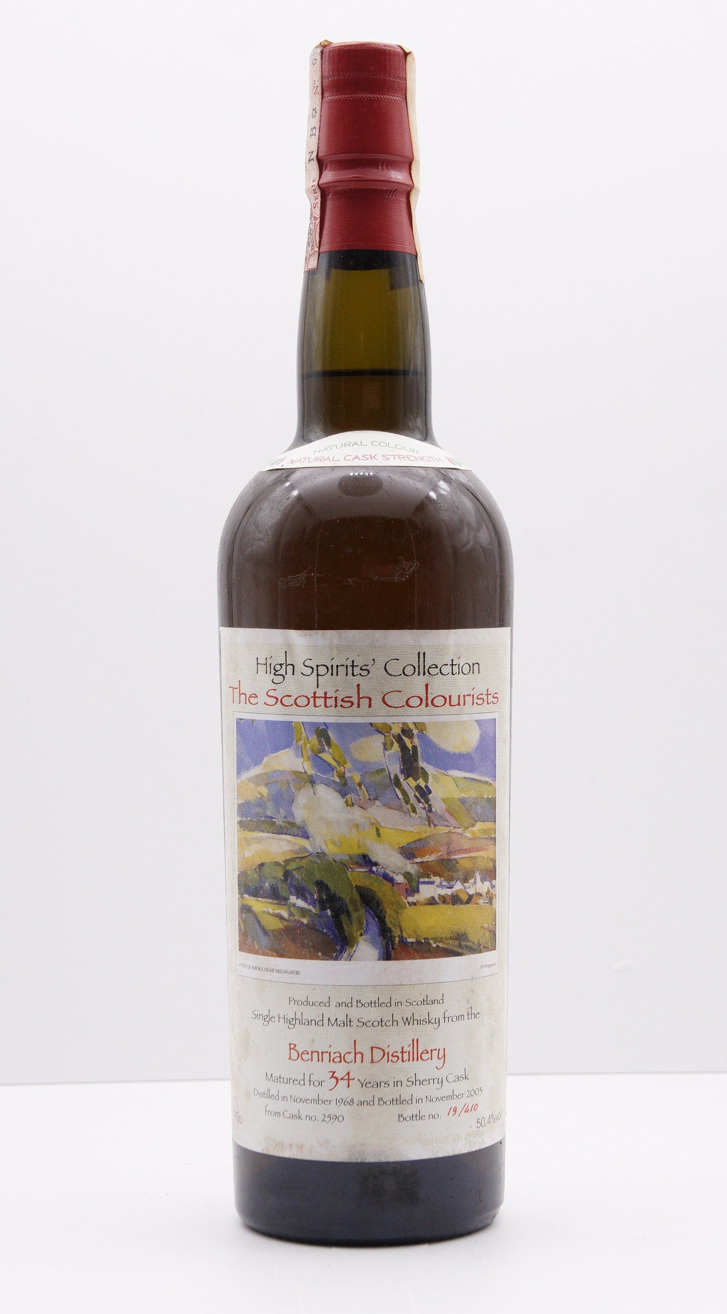 BUNNAHABHAIN - SINGLE MALT - IB - HIGH SPIRITS COLLECTION "THE SCOTTISH COLOURISTS" PORT CASK #2281 (副本)