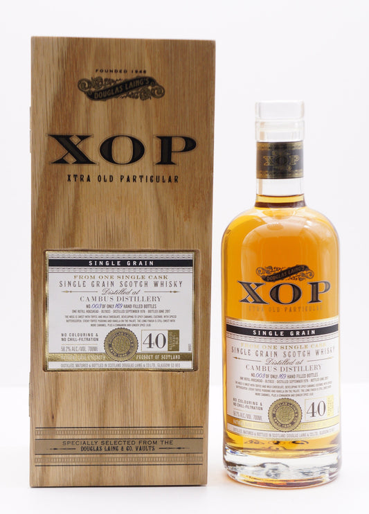 CAMBUS - SINGLE GRAIN - IB - "DOUGLAS LAING" X.O.P. SERIES" CASK #11833