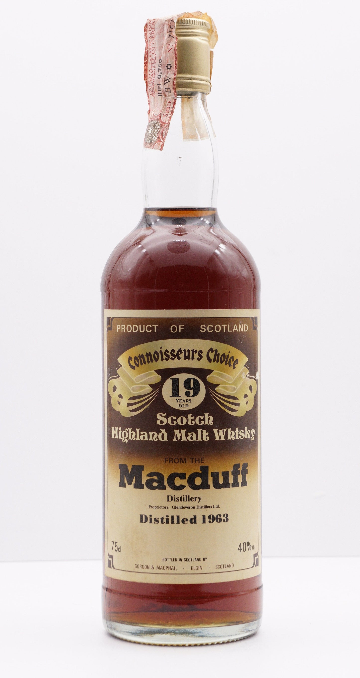 MACDUFF - SINGLE MALT - IB - GORDON & MACPHAIL (G&M) "CONNOISSEURS CHOICE"