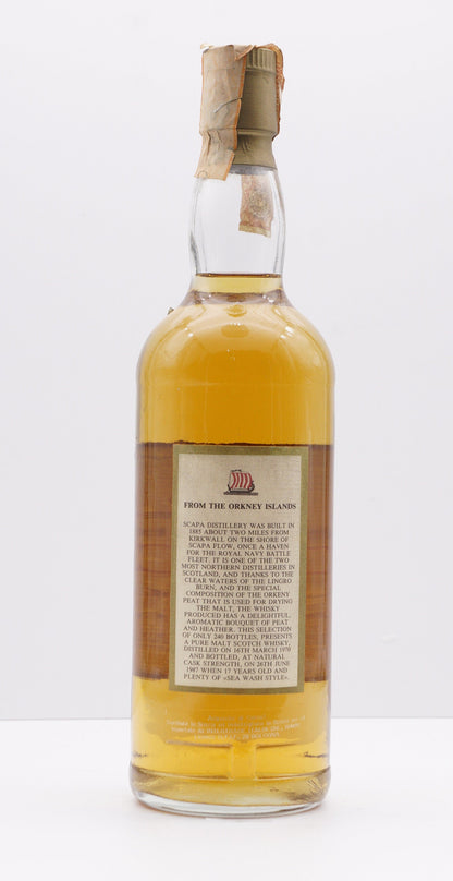 SCAPA - SINGLE MALT - IB - GORDON & MACPHAIL (G&M) FOR INTERTRADE "SHIP LABEL - FROM THE ORKNEY ISLAND"