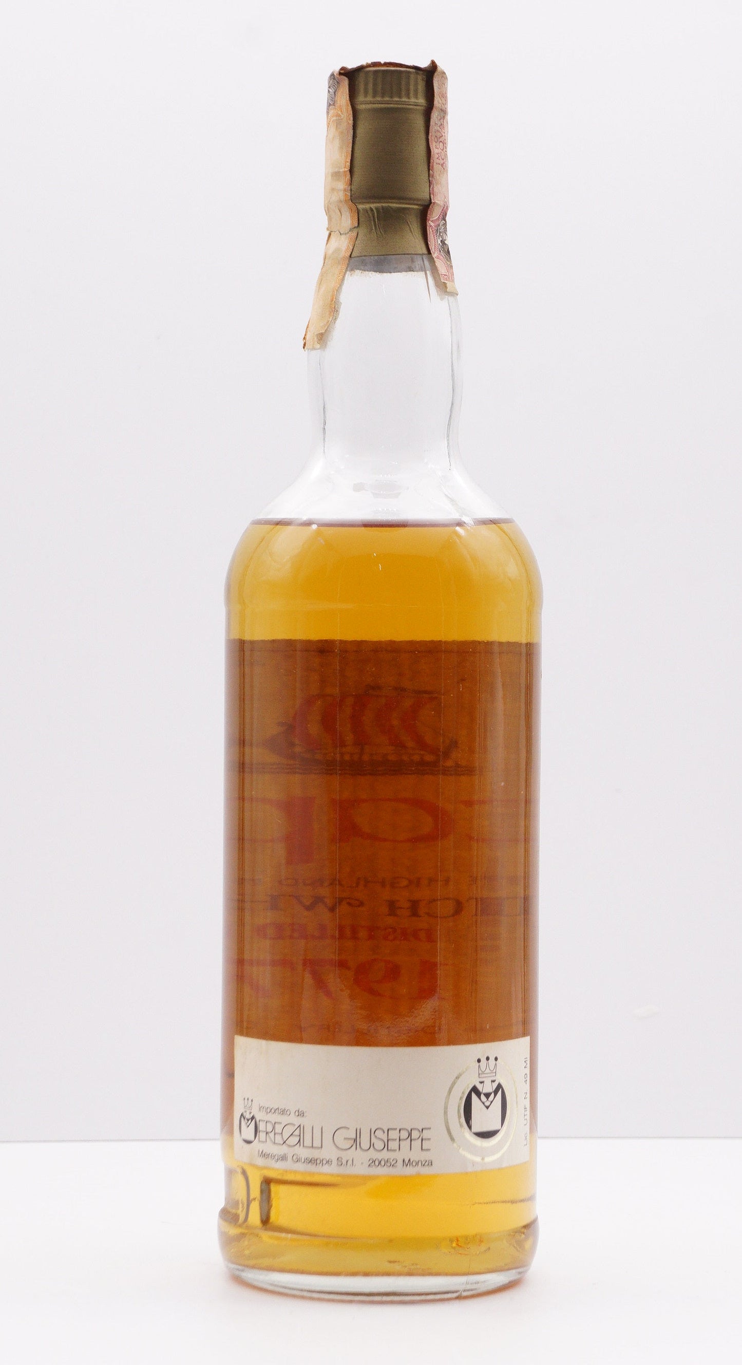 SCAPA - SINGLE MALT - IB - GORDON & MACPHAIL (G&M) "SHIP LABEL - NATURAL CASK STRENGTH" (MEREGALLI IMPORT)