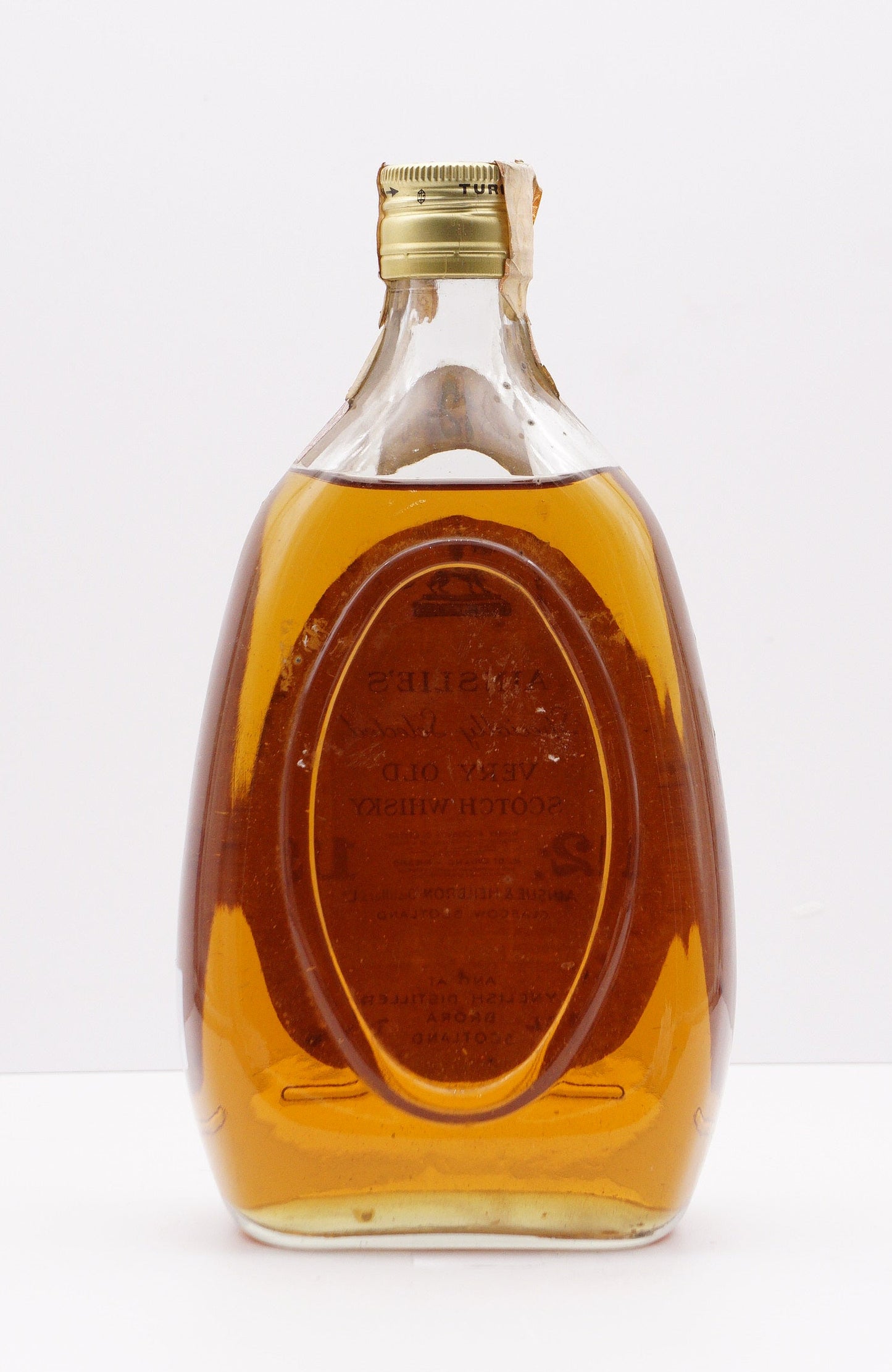 AINSLIE'S BLENDED "SPECIALLY SELECTED VERY OLD SCOTCH WHISKY" SECURO 1960S (BRORA)