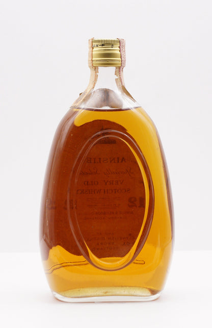 AINSLIE'S BLENDED "SPECIALLY SELECTED VERY OLD SCOTCH WHISKY" SECURO 1960S (BRORA)