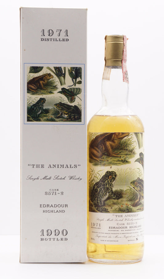 EDRADOUR - SINGLE MALT - IB - MOON IMPORT "THE ANIMALS" CASKS #3571-2