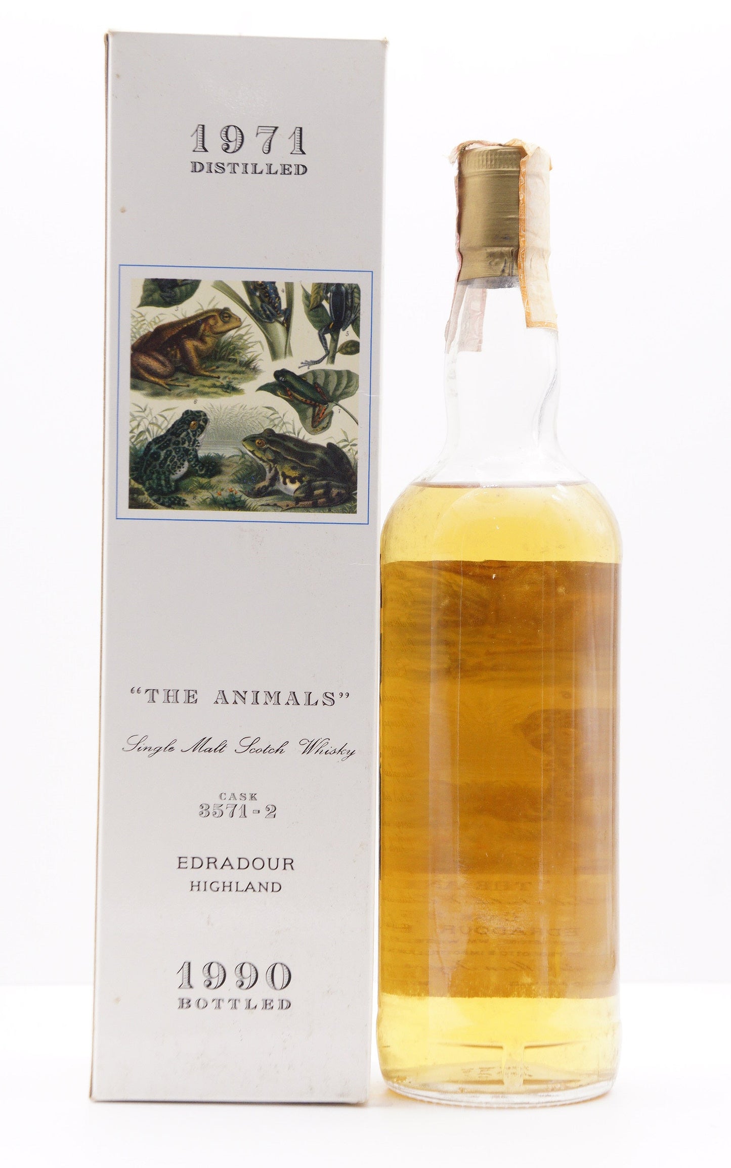 EDRADOUR - SINGLE MALT - IB - MOON IMPORT "THE ANIMALS" CASKS #3571-2