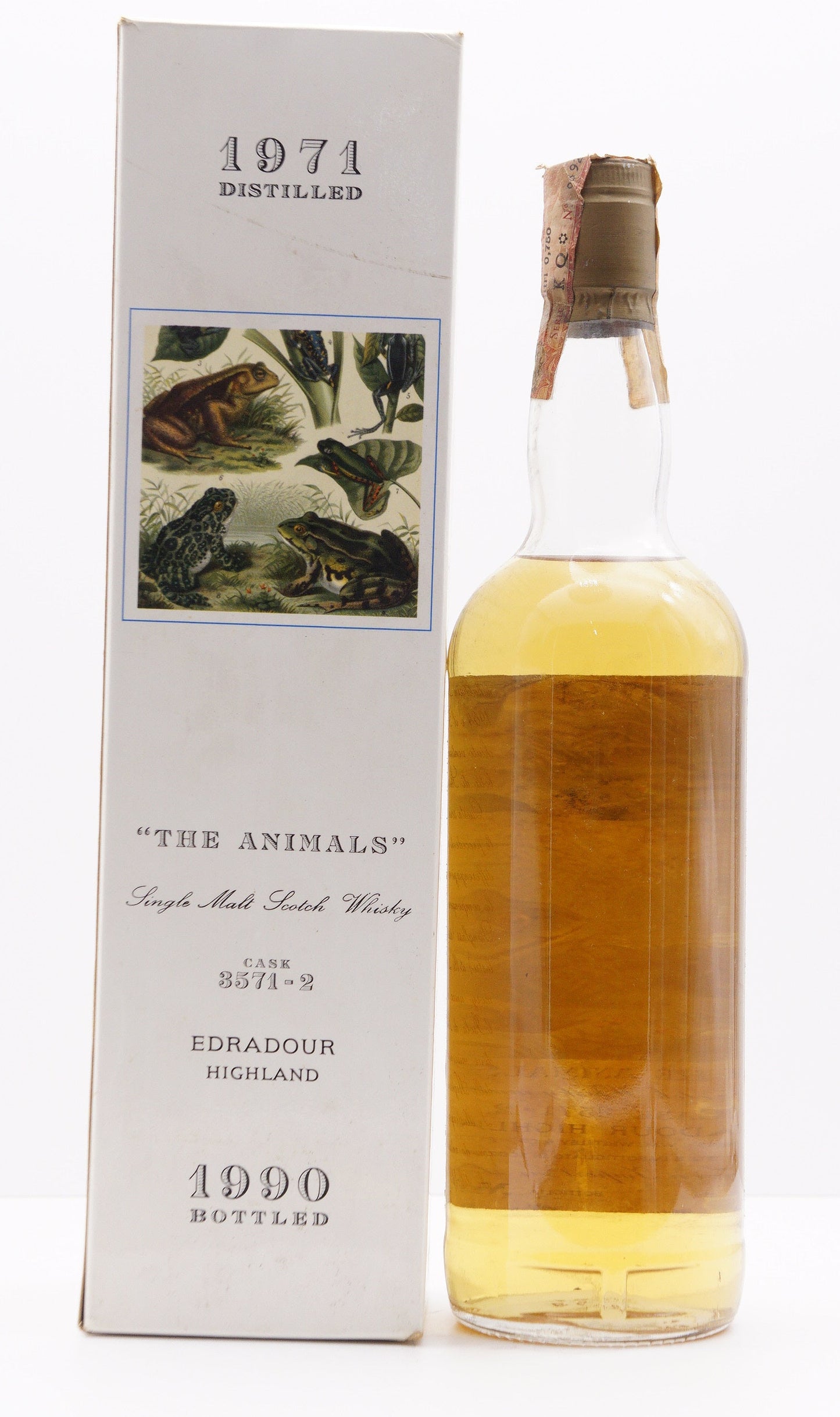 EDRADOUR - SINGLE MALT - IB - MOON IMPORT "THE ANIMALS" CASKS #3571-2