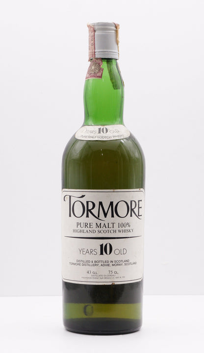 TORMORE - SINGLE MALT - OB - "PURE MALT 100% HIGHLAND SCOTCH" ITALIAN IMPORT (DREHER)