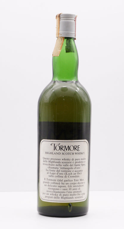 TORMORE - SINGLE MALT - OB - "PURE MALT 100% HIGHLAND SCOTCH" ITALIAN IMPORT (DREHER)