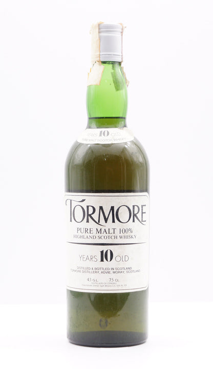 TORMORE - SINGLE MALT - OB - "PURE MALT 100% HIGHLAND SCOTCH" ITALIAN IMPORT (DREHER)