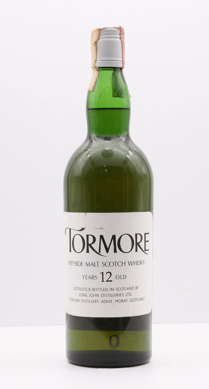 TORMORE - SINGLE MALT - OB - "LONG JOHN DISTILLERIES" 12YO