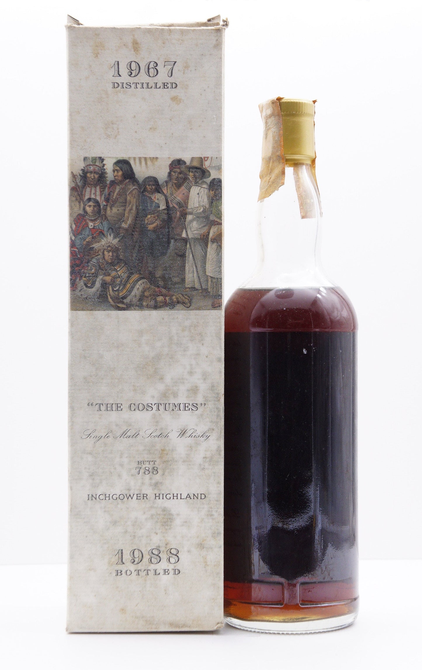 INCHGOWER - SINGLE MALT - IB - MOON IMPORT "THE COSTUMES" CASK #788