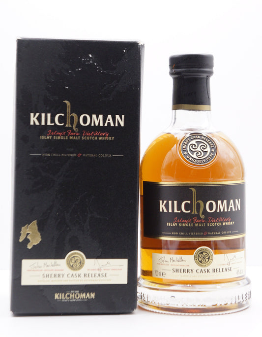 KILCHOMAN - SINGLE MALT - OB - BLACK LABEL Released in 2012