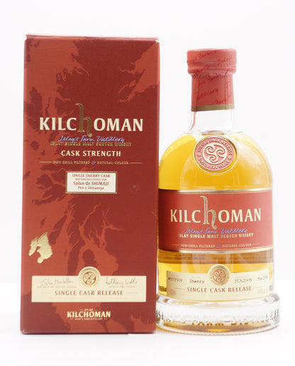 KILCHOMAN - SINGLE MALT - OB - "SINGLE CASK RELEASE" CASK #407/2009