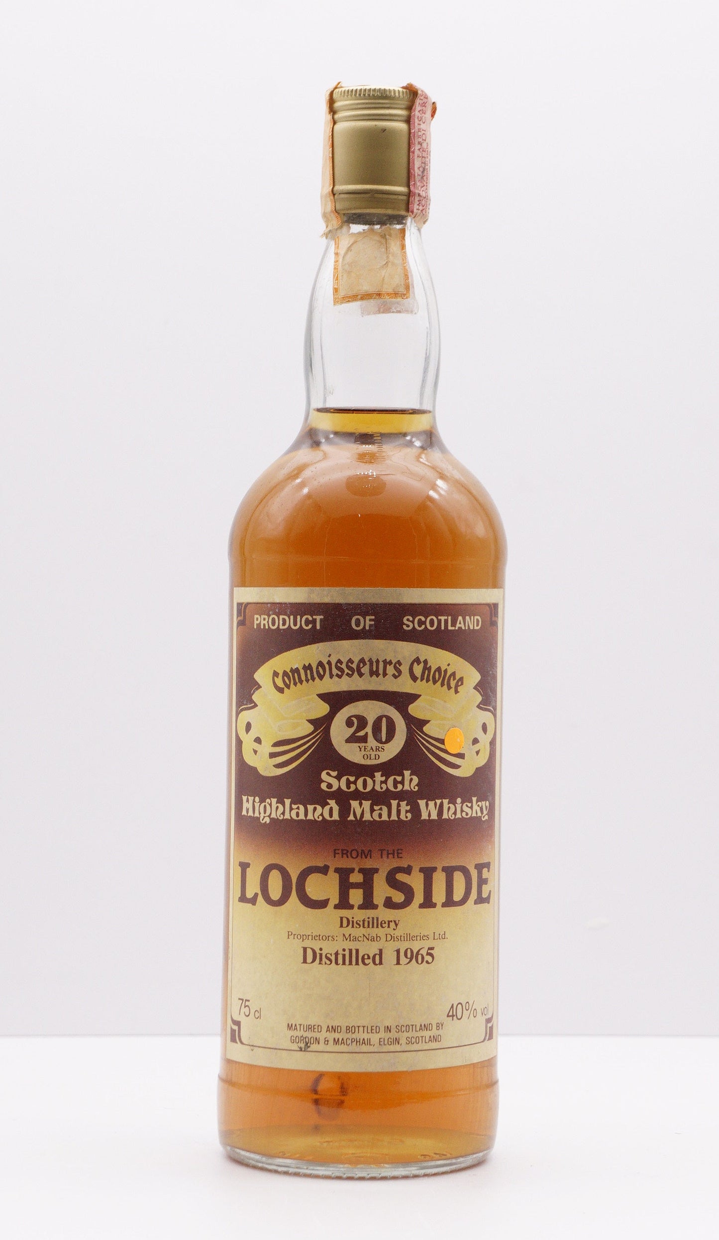 LOCHSIDE - SINGLE MALT - IB - GORDON & MACPHAIL (G&M) "CONNOISSEURS CHOICE"