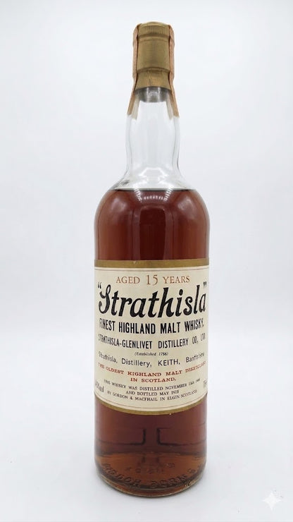 STRATHISLA - SINGLE MALT - IB - Gordon & MacPhail (G&M) LICENSED BOTTLING 15YO "FINEST HIGHLAND MALT"